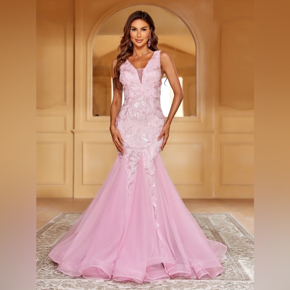 Pastel Yellow Prom Dress - Picture 3 of 4